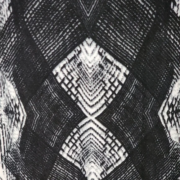 Hot Kiss Black Aztec Knit Racerback Maxi Dress Size Large - Picture 2 of 7